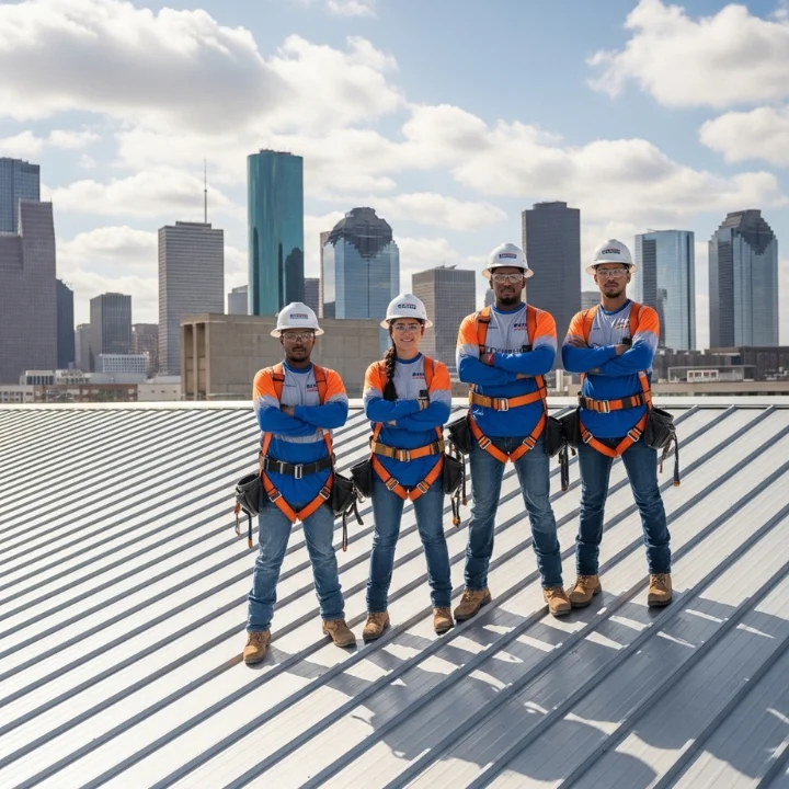 Why Businesses Trust Our Houston Metal Roofing Contractors.webp