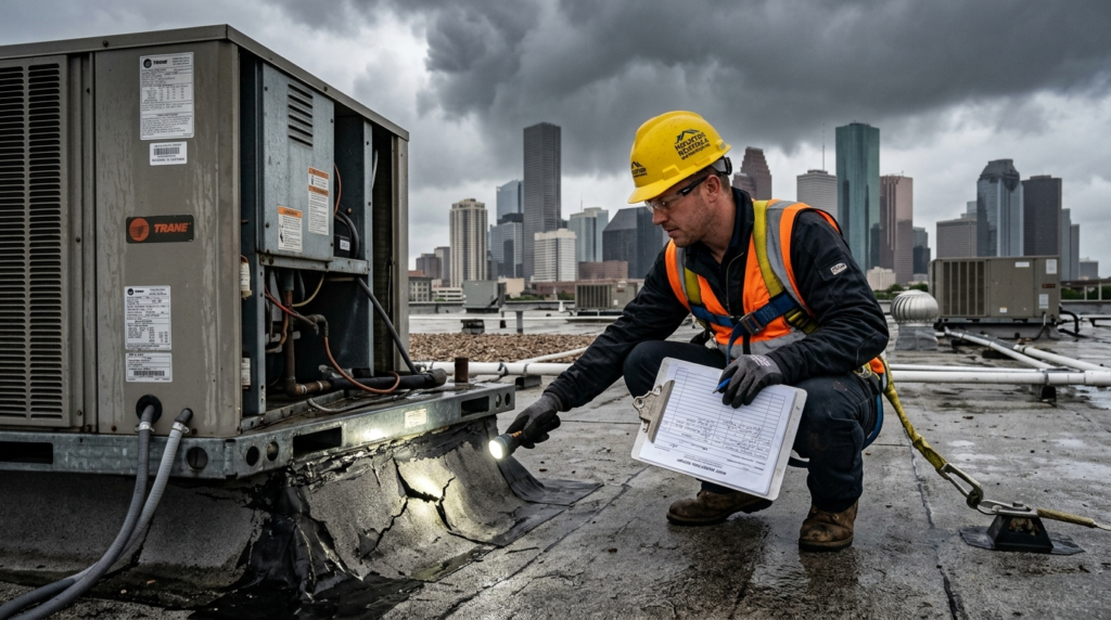 Warning Signs Houston Commercial Roof Repair