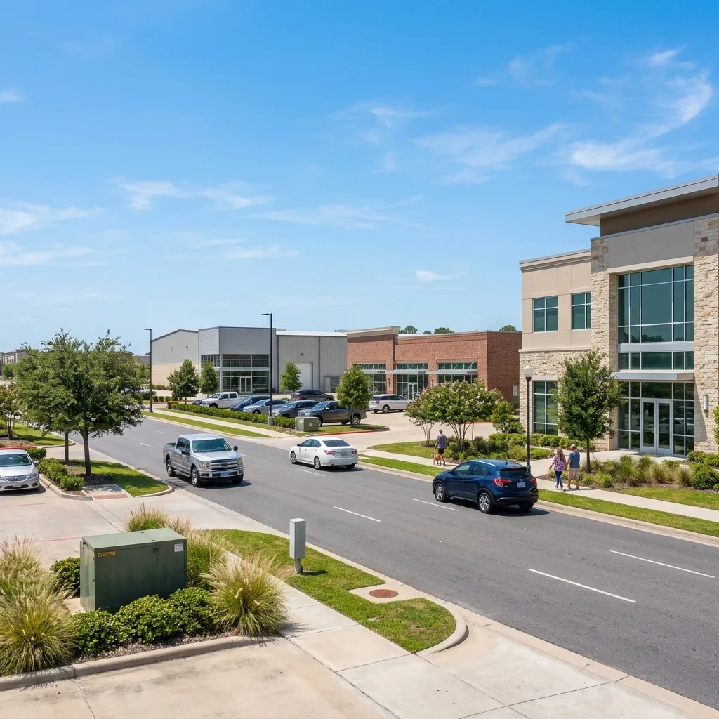 Commercial roofing in Cypress, TX for offices, retail centers, and warehouses