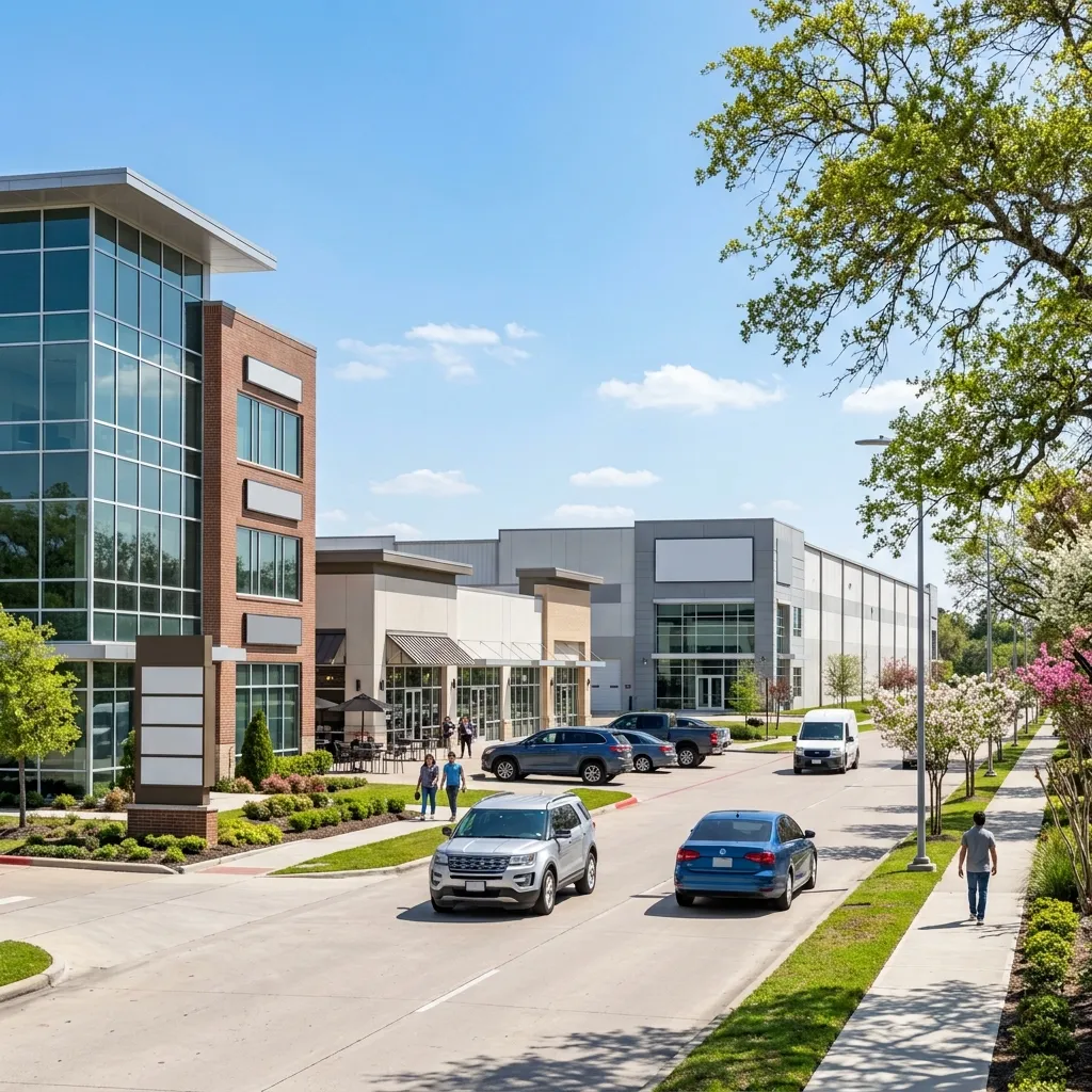 Commercial roofing in Spring, TX for offices, retail centers, and warehouses